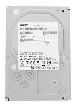 HGST σκληρός δίσκος Ultrastar 7K6000 3.5", 4TB, 7200RPM, 128MB, 6Gb/s, FR
