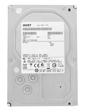 HGST σκληρός δίσκος Ultrastar 7K6000 3.5", 6TB, 7200RPM, 128MB, 6Gb/s, Factory Recertified HGST σκληρός δίσκος Ultrastar 7K6000 3.5", 6TB, 7200RPM, 128MB, 6Gb/s, Factory Recertified