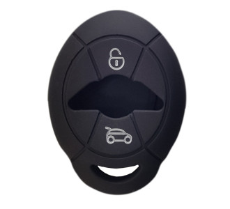 Θήκη κλειδιού για αυτοκίνητα BMW 1004-07, εύκαμπτη, μαύρη