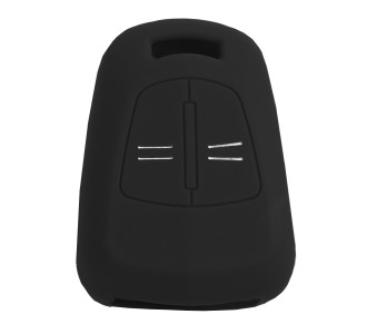 Θήκη κλειδιού για αυτοκίνητα Opel 1005-04, εύκαμπτη, μαύρη