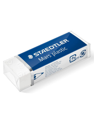 STAEDTLER γόμα 52650, 23x65mm, λευκή