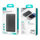 USAMS power bank US-CD205, 2x USB θύρες εξόδου, 10000mAh, 10W, μαύρο USAMS power bank US-CD205, 2x USB θύρες εξόδου, 10000mAh, 10W, μαύρο