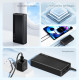 USAMS power bank US-CD205, 2x USB θύρες εξόδου, 10000mAh, 10W, λευκό USAMS power bank US-CD205, 2x USB θύρες εξόδου, 10000mAh, 10W, λευκό