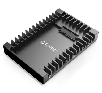 ORICO tray 3.5" για 2.5" HDD/SSD 1125SS-V1, 6Gbps, μαύρο