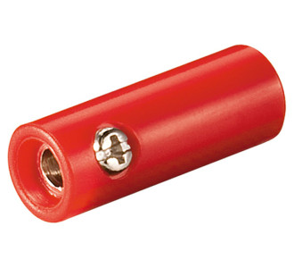 GOOBAY βύσμα μπανάνα socket 11379, θηλυκό, 70V, κόκκινο, 10τμχ