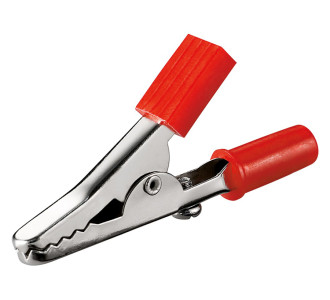 GOOBAY σετ κροκοδειλάκια 11413, 45mm, κόκκινο, 10τμχ