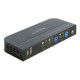 DELOCK HDMI KVM Switch 11481, 2 ports, USB 3.0, Audio, 4K/60Hz, μαύρο DELOCK HDMI KVM Switch 11481, 2 ports, USB 3.0, Audio, 4K/60Hz, μαύρο