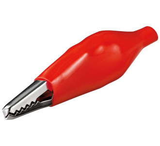 GOOBAY Σετ κροκοδειλάκια 11491, 48mm, κόκκινο, 10τμχ