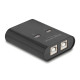 DELOCK USB Type B switch 11503, 2 σε 1, μαύρο DELOCK USB Type B switch 11503, 2 σε 1, μαύρο