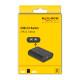 DELOCK USB Type B switch 11503, 2 σε 1, μαύρο DELOCK USB Type B switch 11503, 2 σε 1, μαύρο