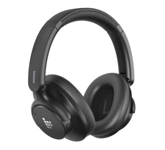 TRONSMART headphones Sounfii Q20S, ασύρματα & ενσύρματα, Hybrid ANC, Φ40mm, 500mAh, μαύρα