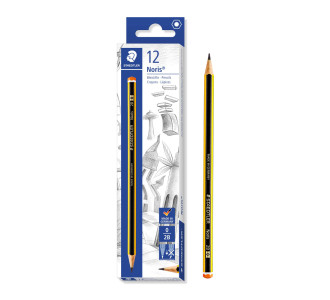 STAEDTLER ξύλινο μολύβι Noris 120-0, εξάγωνο, 2B0, 12τμχ STAEDTLER ξύλινο μολύβι Noris 120-0, εξάγωνο, 2B0, 12τμχ