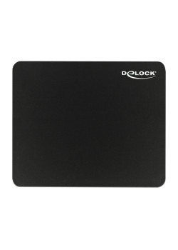 DELOCK mouse pad 12005, 22x18x0.2cm, μαύρο