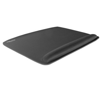 DELOCK mousepad για laptop με στήριγμα καρπού 12601, 320x420mm, μαύρο DELOCK mousepad για laptop με στήριγμα καρπού 12601, 320x420mm, μαύρο