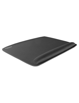 DELOCK mousepad για laptop με στήριγμα καρπού 12601, 320x420mm, μαύρο