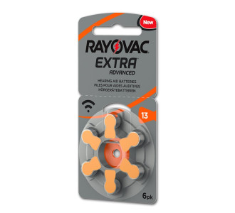 RAYOVAC μπαταρίες ακουστικών βαρηκοΐας 13MF, mercury free, 1.4V, 6τμχ