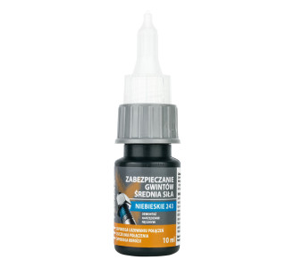 TECMAXX κόλλα Threadlock 14-035, μεσαίας αντοχής, 10ml, μπλε