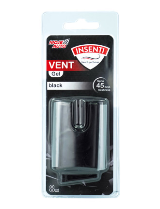 MOJE AUTO αρωματικό αεραγωγών αυτοκινήτου 15-550, black, gel, 8ml MOJE AUTO αρωματικό αεραγωγών αυτοκινήτου 15-550, black, gel, 8ml