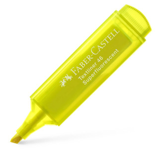 FABER-CASTELL μαρκαδόρος υπογράμμισης Textliner 1546, κίτρινος, 1τμχ