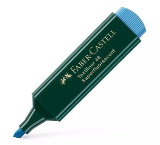 FABER-CASTELL μαρκαδόρος υπογράμμισης Textliner 48, μπλε, 1τμχ
