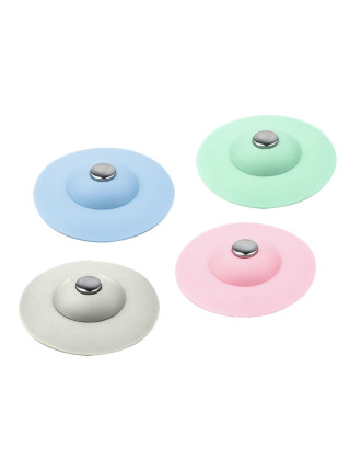 Τάπα σιφωνιού Flex Drain Stop με συκρατητή τριχών, σιλικόνη, mix color Τάπα σιφωνιού Flex Drain Stop με συκρατητή τριχών, σιλικόνη, mix color