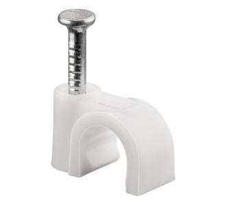 GOOBAY ρόκα στήριξης καλωδίων 17078, 6mm, λευκό, 100τμχ