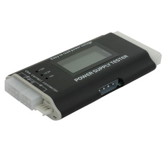 DELOCK tester τροφοδοτικού PC 18159, 3.3V/5V/12V, ATX/BTX/ITX