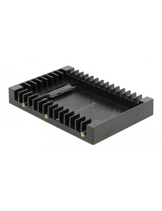 DELOCK tray 3.5" για 2.5" HDD/SSD 18364, 6Gbps, μαύρο DELOCK tray 3.5" για 2.5" HDD/SSD 18364, 6Gbps, μαύρο