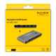 DELOCK DisplayPort KVM switch 18646 με 4x θύρες USB 5Gbps, 8K/30Hz, γκρι DELOCK DisplayPort KVM switch 18646 με 4x θύρες USB 5Gbps, 8K/30Hz, γκρι