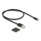 DELOCK HDMI splitter 18652 με downscaler πλήκτρο, 4 σε 1, 4K/60Hz, μαύρο DELOCK HDMI splitter 18652 με downscaler πλήκτρο, 4 σε 1, 4K/60Hz, μαύρο