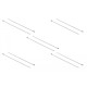 DELOCK μεταλλικός σφιγκτήρας καλωδίων 18770, 500x4.6mm, 10τμχ