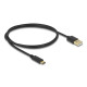 DELOCK USB-C switch 18911, 2 σε 1 bidirectional, 10Gbps, 8K, 100W, μαύρο DELOCK USB-C switch 18911, 2 σε 1 bidirectional, 10Gbps, 8K, 100W, μαύρο