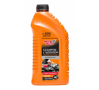 MOJE AUTO σαμπουάν αυτοκινήτου με κερί 19-027E, άρωμα πορτοκάλι, 1.3L