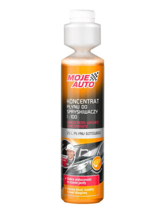 MOJE AUTO καθαριστικό παρμπρίζ 19-088, πορτοκάλι, συμπυκνωμένο, 250ml