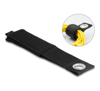 DELOCK ιμάντες τύπου Velcro 19573, 50.8 x 5cm, μαύρος, 5τμχ