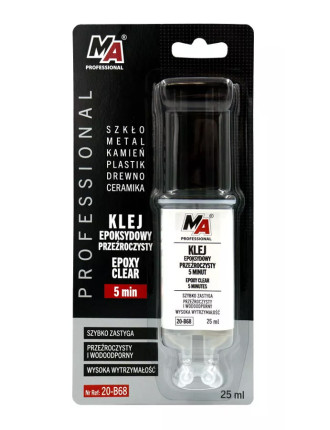 MA PROFESSIONAL κόλλα 2 στοιχείων 20-B68, 25ml, διάφανη