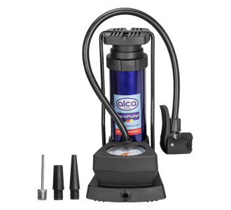 ALCA τρόμπα ποδιού 201300 με μανόμετρο, 160PSI, μπλε