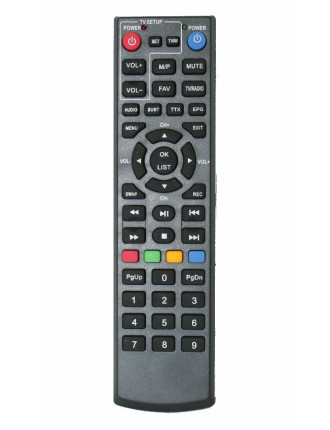 POWERTECH τηλεχειριστήριο 201516, για αποκωδικοποιητή PT-240