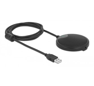 DELOCK μικρόφωνο 20672, πυκνωτικό, omnidirectional, με mute, USB DELOCK μικρόφωνο 20672, πυκνωτικό, omnidirectional, με mute, USB