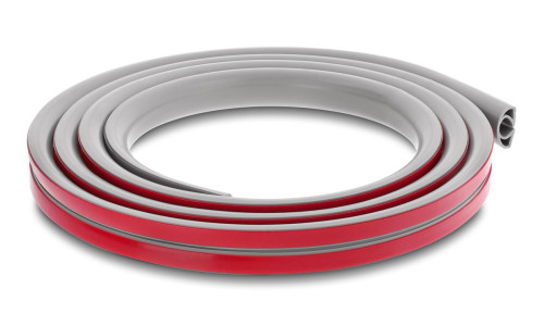 DELOCK κανάλι καλωδίων 20765 με αυτοκόλλητο, εύκαμπτο PVC, 20x10mm, 2m, γκρι