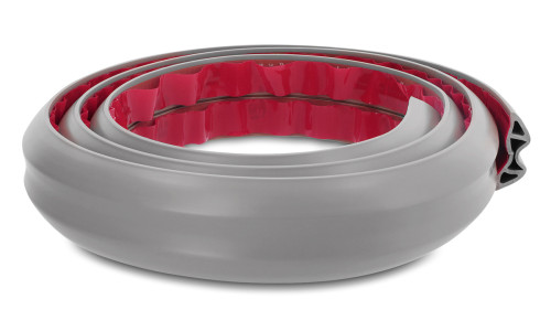 DELOCK κανάλι καλωδίων 20767 με αυτοκόλλητο, εύκαμπτο PVC, 50x14mm, 2m, γκρι