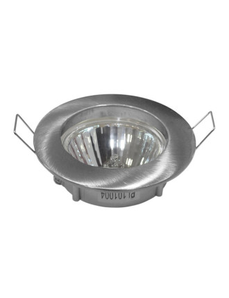 ADELEQ μεταλλικό πλαίσιο spot για G5.3, χωνευτό, 12V, 50W, inox, 2τμχ ADELEQ μεταλλικό πλαίσιο spot για G5.3, χωνευτό, 12V, 50W, inox, 2τμχ