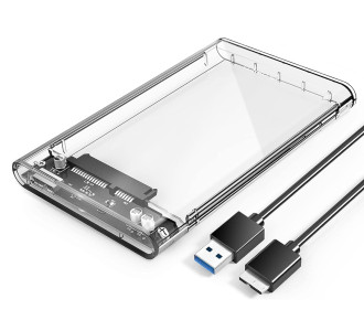 ORICO θήκη για 2.5" SATA HDD/SSD 2139U3, 5Gbps, διάφανη ORICO θήκη για 2.5" SATA HDD/SSD 2139U3, 5Gbps, διάφανη