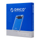 ORICO θήκη για 2.5" SATA HDD/SSD 2139U3, 5Gbps, διάφανη
