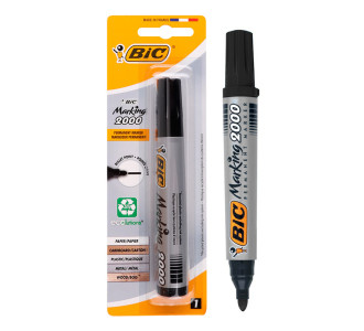 BIC ανεξίτηλος μαρκαδόρος 2000, bullet point, μαύρος BIC ανεξίτηλος μαρκαδόρος 2000, bullet point, μαύρος