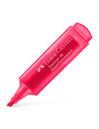 FABER-CASTELL μαρκαδόρος υπογράμμισης Textliner 1546, κόκκινος, 1τμχ FABER-CASTELL μαρκαδόρος υπογράμμισης Textliner 1546, κόκκινος, 1τμχ