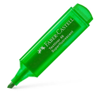 FABER CASTELL μαρκαδόρος υπογράμμισης Textliner 1546, πράσινος, 1τμχ
