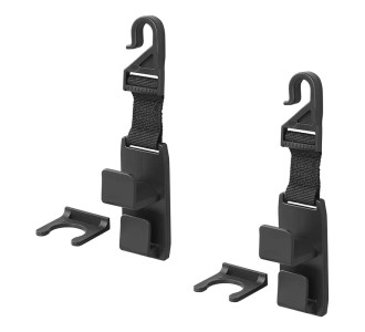 PROPLUS σετ κρεμάστρες αυτοκινήτου 240172V01 για προσκέφαλο, 2τμχ