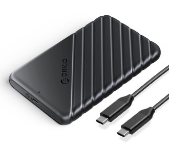 ORICO θήκη για 2.5" SATA HDD/SSD 25PW1C-C3, 5Gbps, μαύρη ORICO θήκη για 2.5" SATA HDD/SSD 25PW1C-C3, 5Gbps, μαύρη