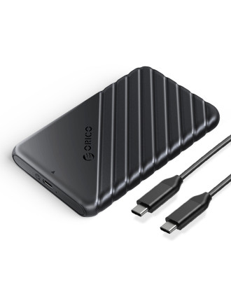 ORICO θήκη για 2.5" SATA HDD/SSD 25PW1C-C3, 5Gbps, μαύρη